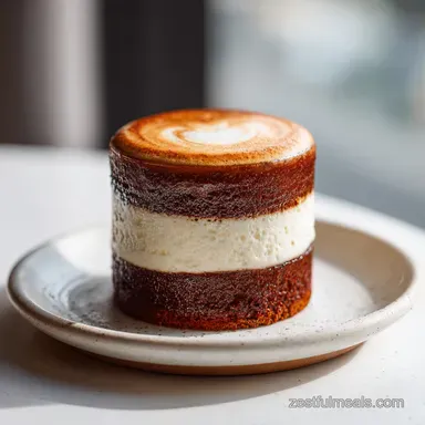 Luxurious Latte Cake Recipe: 1 Hour 5 Mins