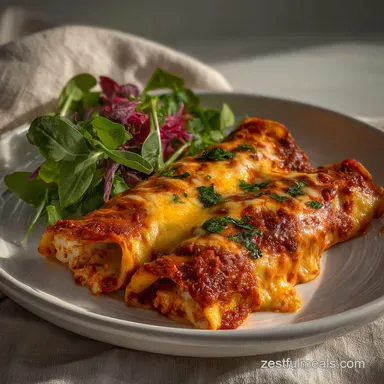 Manicotti With Meat: Hearty Beef Filling