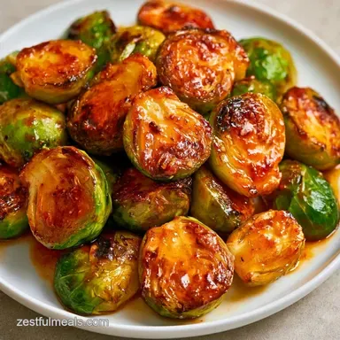 Caramelized Maple Brussels Sprouts