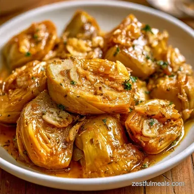 Marinated Artichoke Hearts in 4h 15min