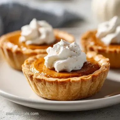 Mini Pumpkin Pies: Velvety Custard in a Crispy Homemade Crust