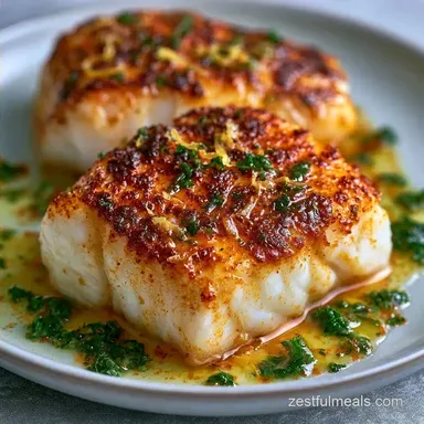 Moist Baked Cod Fillets in 25 Minutes