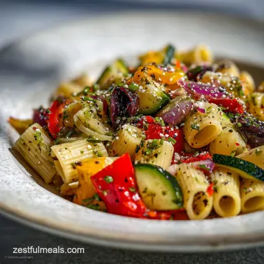 Nutrition Facts Pasta Salad: Healthy & Delicious