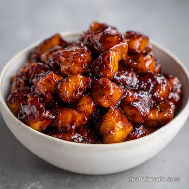 Paleo Chicken Teriyaki for 4 Servings Recipe Card