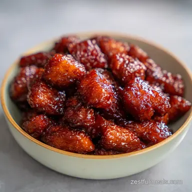 Paleo Chicken Teriyaki for 4 Servings