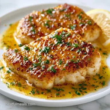 Pan Seared Cod in 20 Minutes