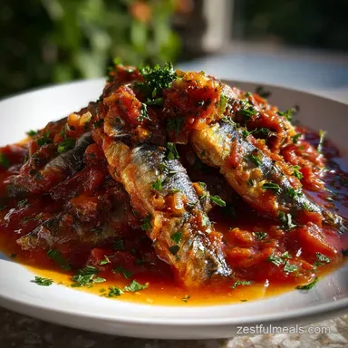 Sardines In Tomato Sauce: Savory Pantry Meal