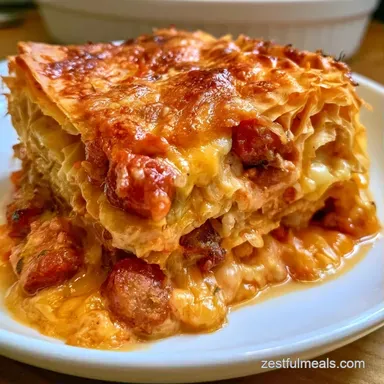 Phyllo Dough Breakfast Casserole: Crispy Recipe Card