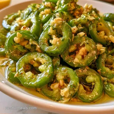 Pickled Serrano Peppers in 35 Minutes Recipe Card