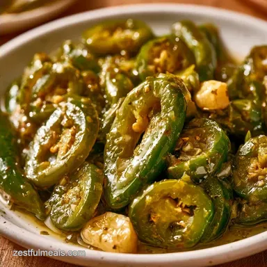 Easy 25-Minute Pickled Serranos