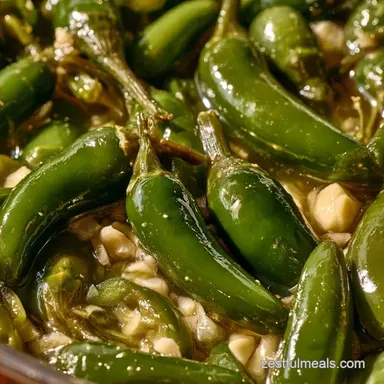 Pickled Serrano Peppers in 20 Minutes