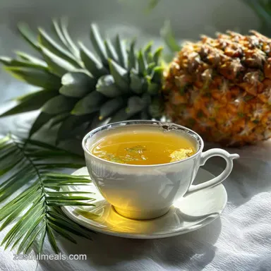 Pineapple Tea Recipe: Vibrant & Spicy