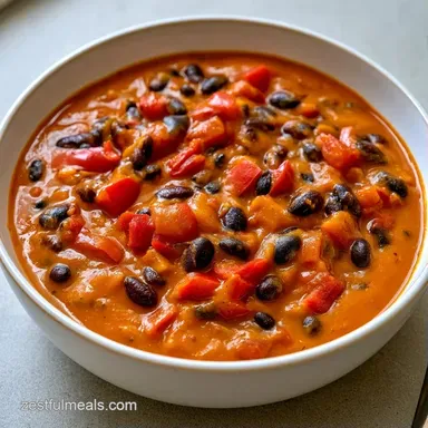 Pumpkin Black Bean Chili in 45 Minutes Recipe Card