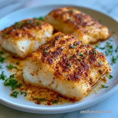 Quick Air Fryer Cod in 15 Minutes Recipe Card