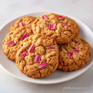 Quick Rhubarb Cookies in 32 Minutes Recipe Card
