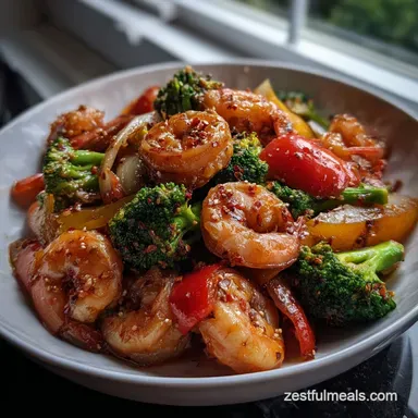 Quick Shrimp Stir Fry: Shatter-Crisp Veggies