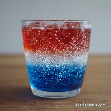 Red White Blue Punch in 10 Minutes Recipe Card