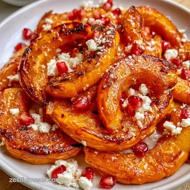 Roasted Butternut Squash Salad with Feta Recipe Card