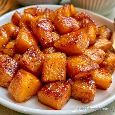 Butternut Squash Side Dish in 40 Minutes Recipe Card