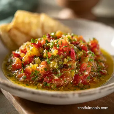 Green Tomato Salsa in 20 Minutes Recipe Card