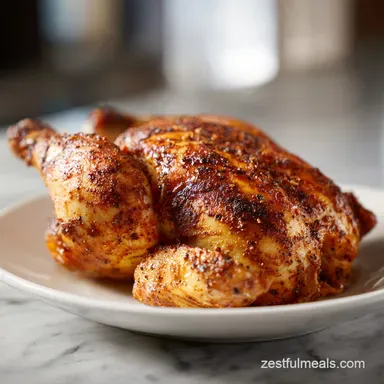 Rotisserie Chicken Seasoning Recipe in 5 Minutes Recipe Card