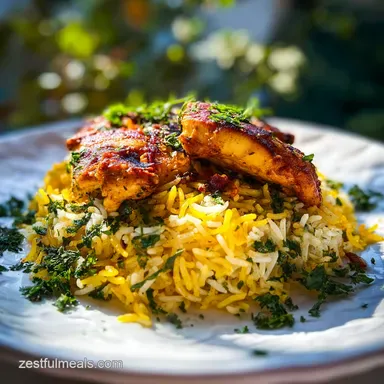 Iranian Food Recipe with Saffron and Herbs: Shatter-Crisp Recipe Card