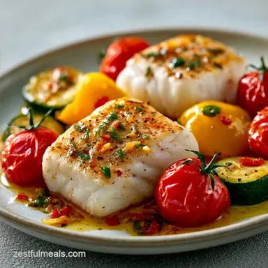 Sheet Pan Baked Cod in 30 Minutes