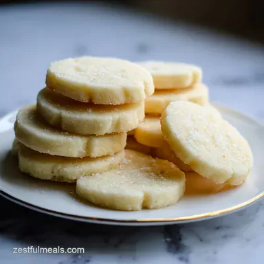 Butter Cookies Cookies: Crisp Danish Recipe Recipe Card