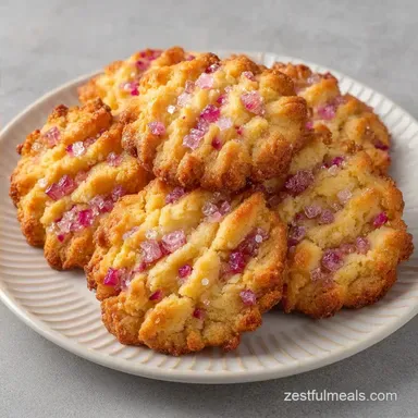 Simple Rhubarb Cookies in 35 Minutes