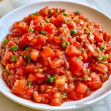 Simple Salsa Canning Recipe for 5 Pints