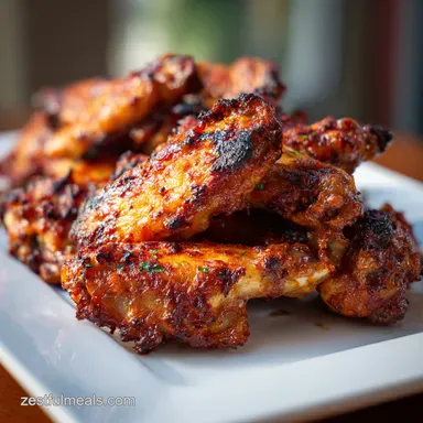 Smoked Buffalo Wings for 5 Servings