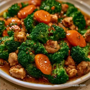 Stir Fry with Ground Chicken Meal Prep
