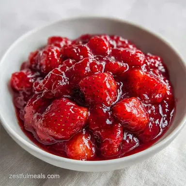 Strawberry Jam with Lemon in 30 Minutes