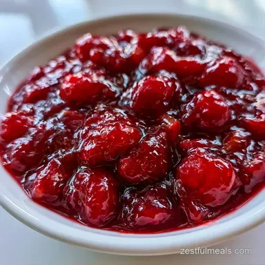 Strawberry Rhubarb Jam in 30 Minutes Recipe Card