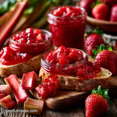 6 Easy Homemade Strawberry Rhubarb Jam Recipes