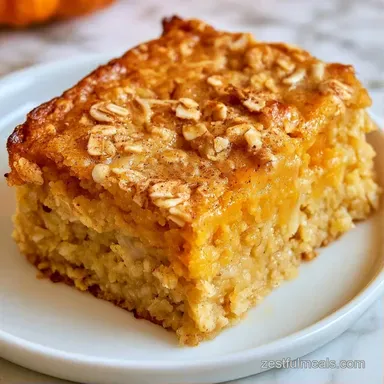Sweet Potato Oatmeal Bars in 40 Minutes Recipe Card