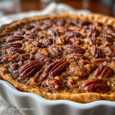 Sweet Potato Pecan Pie Ready in 1 Hour 45 Minutes Recipe Card