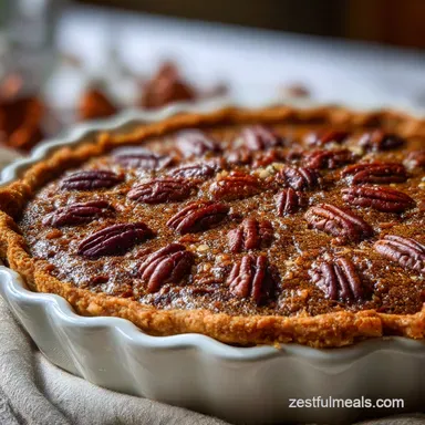 Sweet Potato Pecan Pie Ready in 1 Hour 45 Minutes