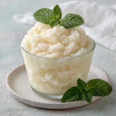 Vanilla Milkshake Slushie in 30 Minutes