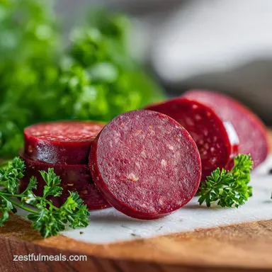 Venison Summer Sausage: Smoked & Tangy