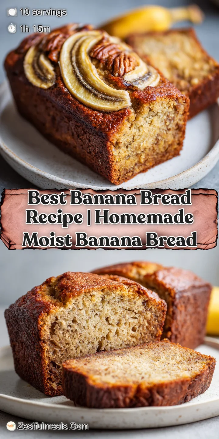 Close-up of a tender slice of banana bread, showcasing its rich, moist texture and sweet aroma.