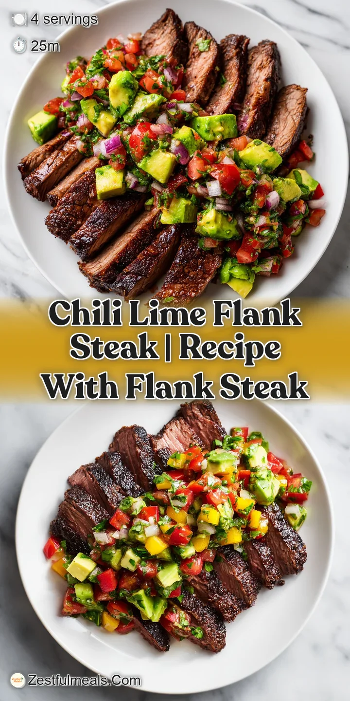 Extreme close-up of juicy medium-rare beef slices with glistening juices, zesty lime zest, and red chili flakes.