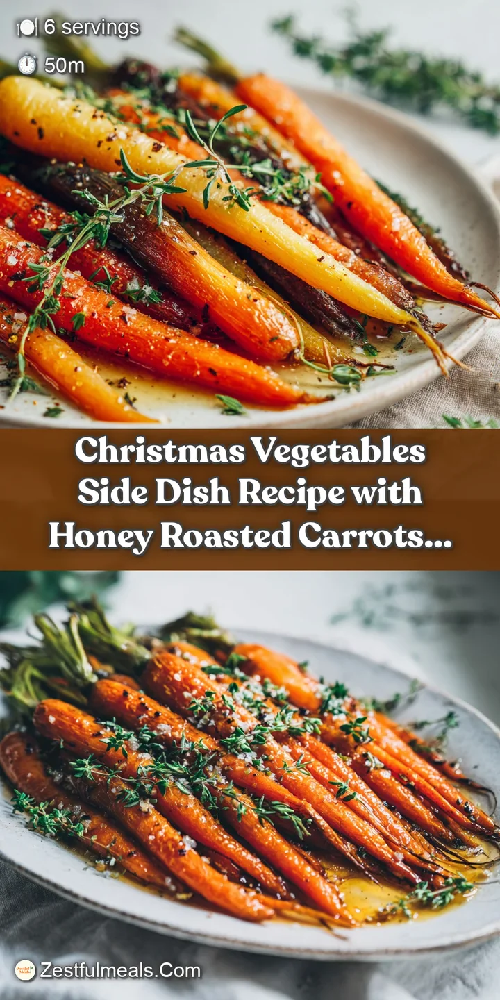 Close-up of honey-roasted carrots showing caramelized edges. Steaming, tender texture with vibrant orange hues. A glimpse ...