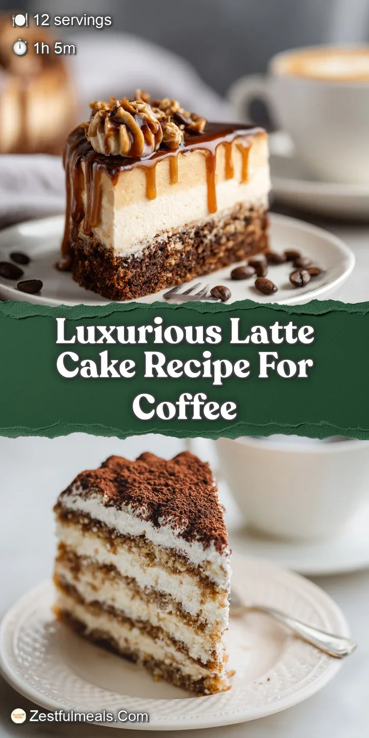 Moist, light brown cake layers peek through a thick, billowy frosting. Coffee granules hint at the rich flavor.