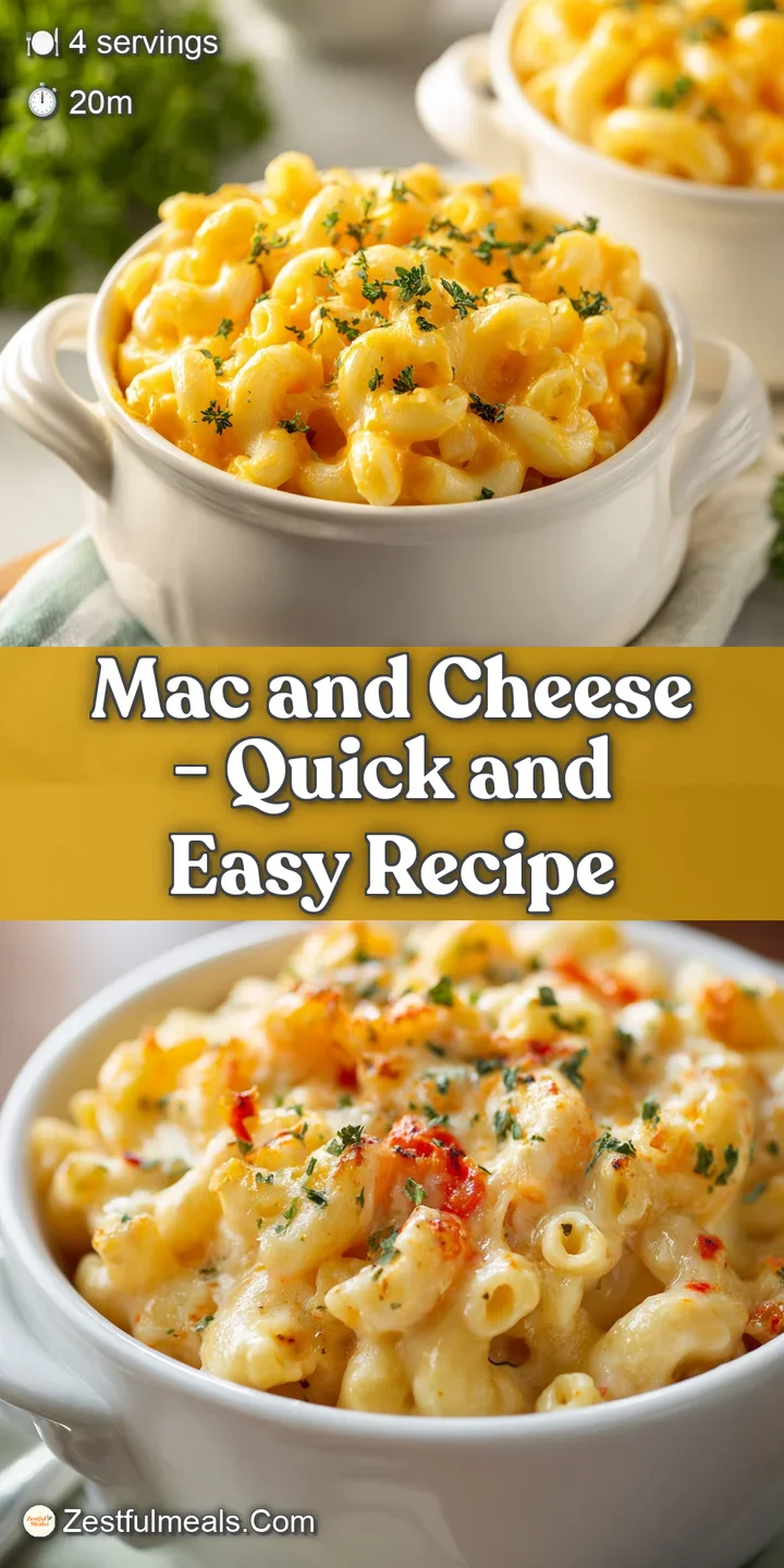 A luscious close-up of golden macaroni coated in a thick, creamy cheese sauce, steam gently rising.