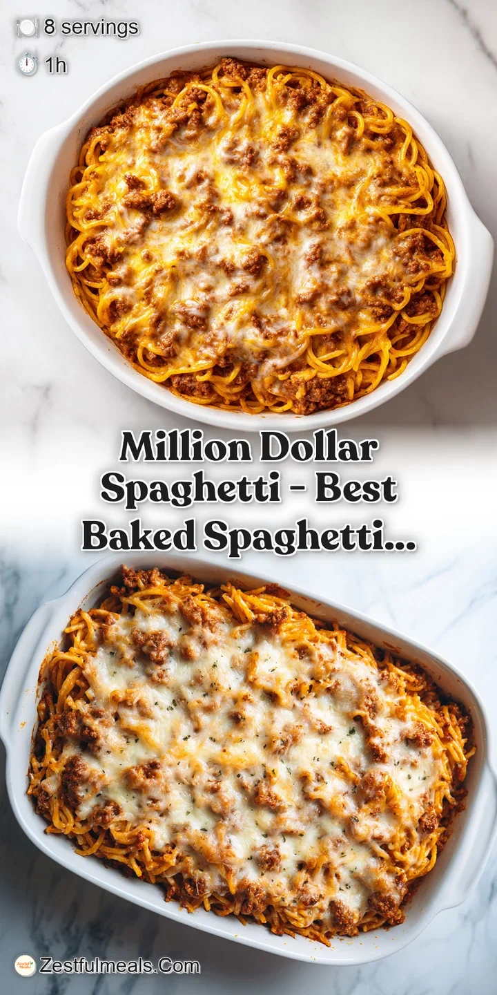 Close-up of bubbling cheese on spaghetti, revealing creamy layers and rich tomato sauce.