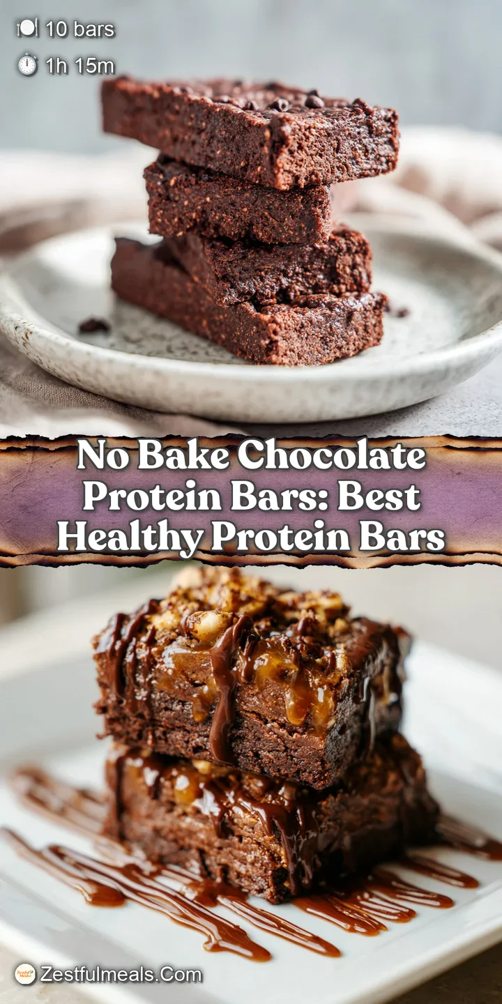 Close-up of a rich, dark chocolate protein bar showing moist crumb, visible protein powder, and enticing chocolate chips.