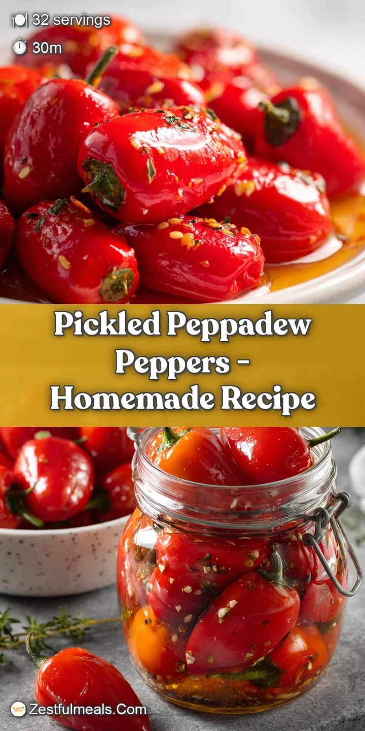 Close-up of plump, glossy red Peppadew peppers, their wrinkled skin hinting at a tangy, subtly sweet flavor, bathed in cle...