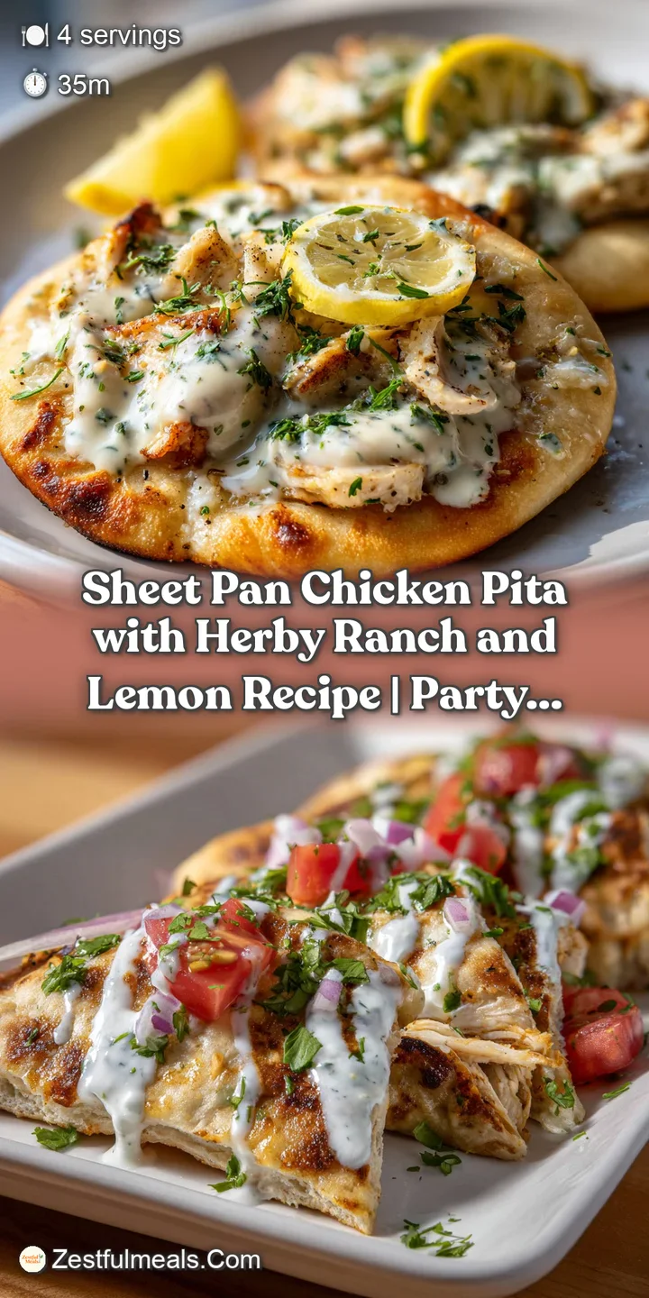 Juicy, charred chicken nestled in warm pita bread, topped with fresh, bright green herbs.