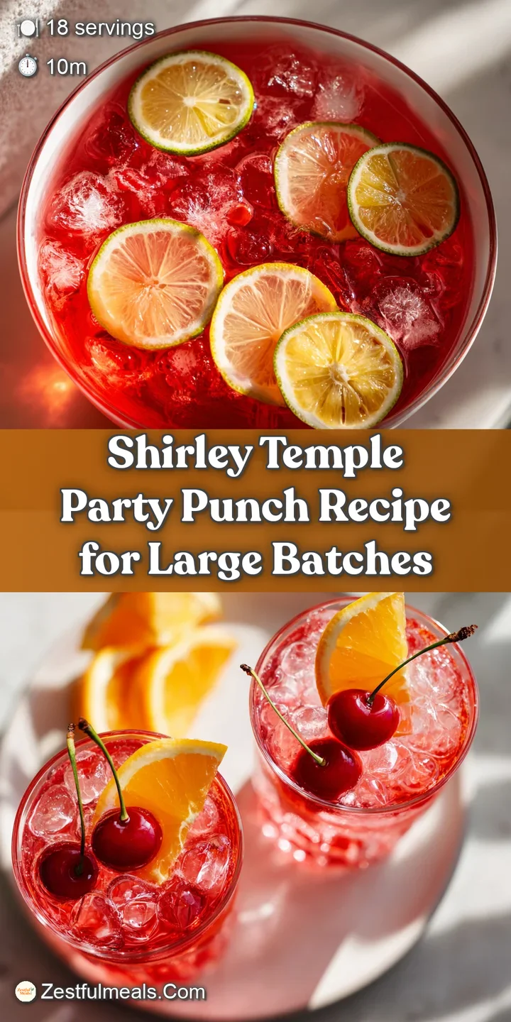 Close-up of a refreshing Shirley Temple, the bubbles catching the light with bright maraschino cherries and a juicy orange...